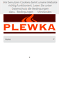 Mobile Screenshot of kaminbauplewka.de